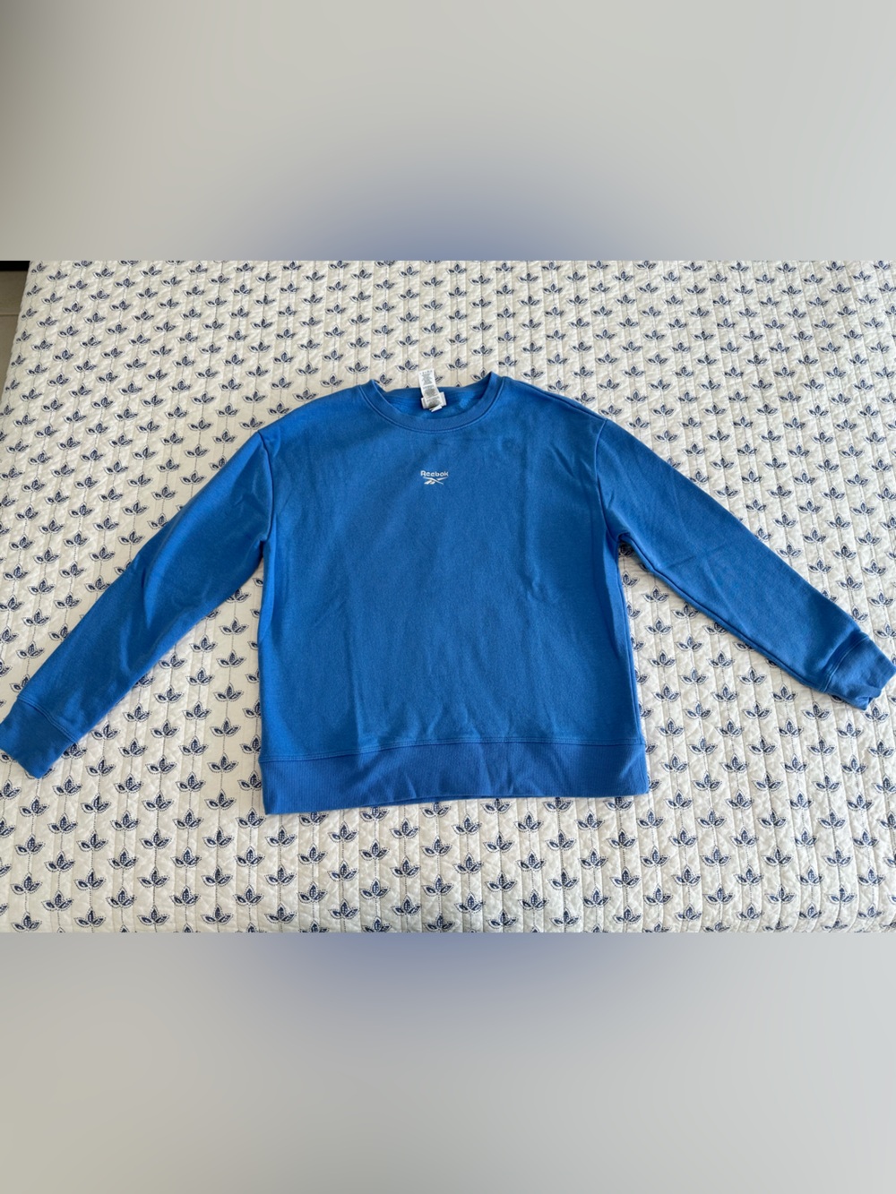 Reebok Royal Blue Crewneck Sweatshirt